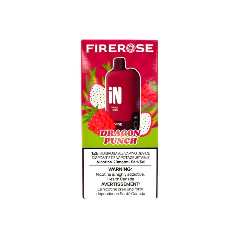 [Disposables] Firerose iN - Dragon Punch Disposable Pod Systems Vancouver Toronto Calgary Richmond Montreal Kingsway Winnipeg Quebec Coquitlam Canada Canadian Vapes Shop Free Shipping E-Juice Mods Nic Salt