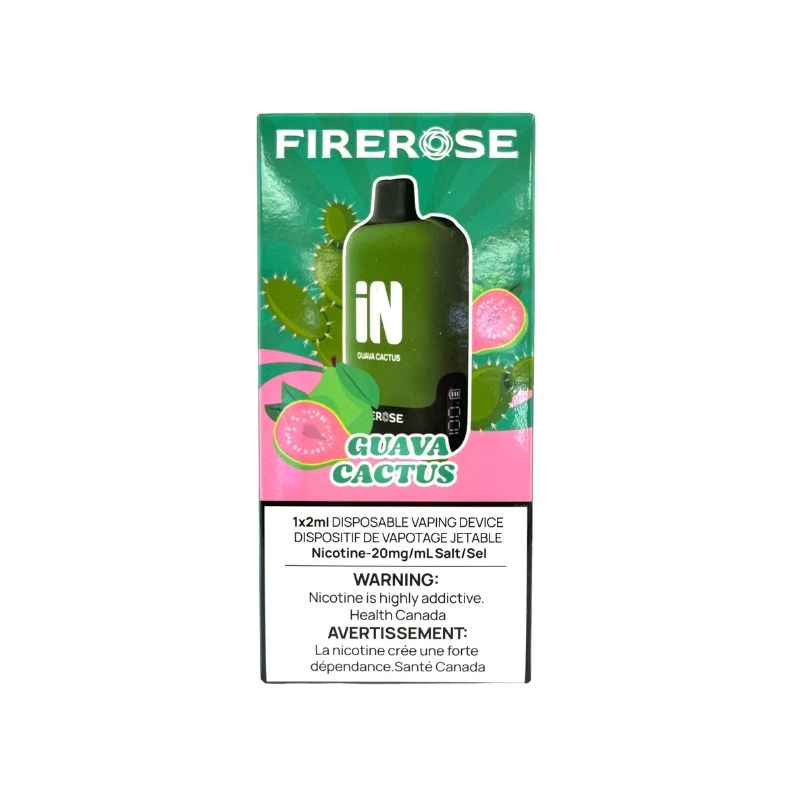 [Disposables] Firerose iN - Guava Cactus Disposable Pod Systems Vancouver Toronto Calgary Richmond Montreal Kingsway Winnipeg Quebec Coquitlam Canada Canadian Vapes Shop Free Shipping E-Juice Mods Nic Salt