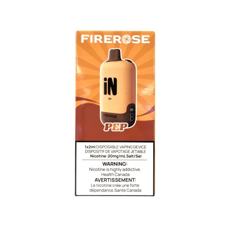 [Disposables] Firerose iN - Pep Disposable Pod Systems Vancouver Toronto Calgary Richmond Montreal Kingsway Winnipeg Quebec Coquitlam Canada Canadian Vapes Shop Free Shipping E-Juice Mods Nic Salt