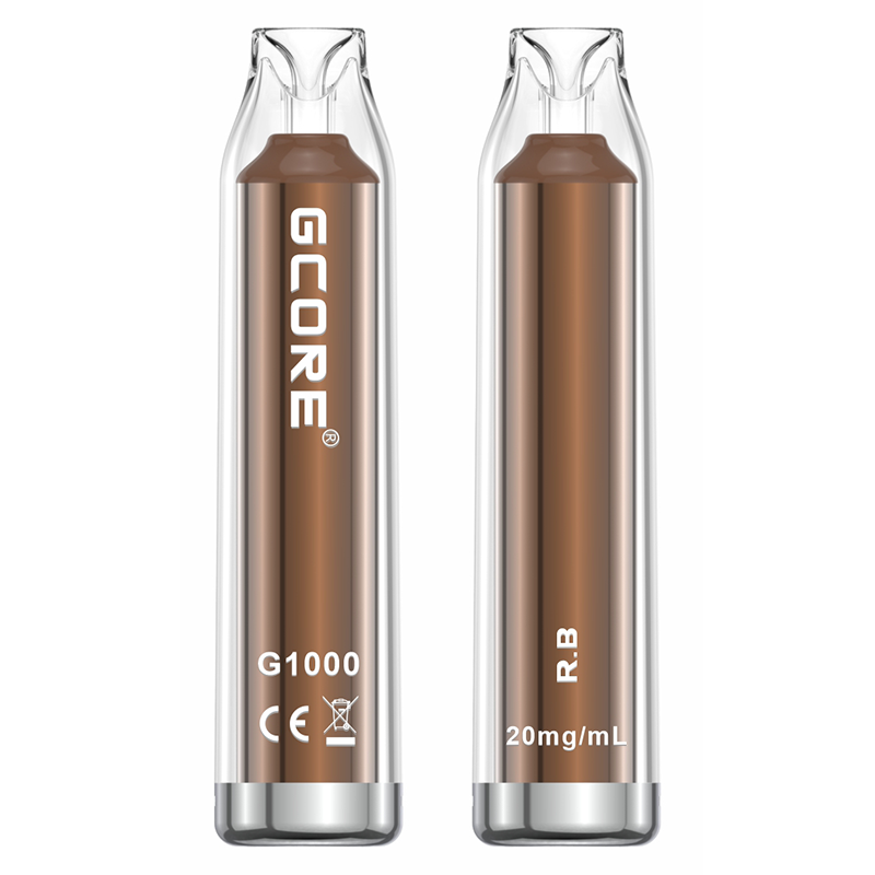 [Disposables] GCORE 1000 - R.B. Disposable Pod Systems Vancouver Toronto Calgary Richmond Montreal Kingsway Winnipeg Quebec Coquitlam Canada Canadian Vapes Shop Free Shipping E-Juice Mods Nic Salt