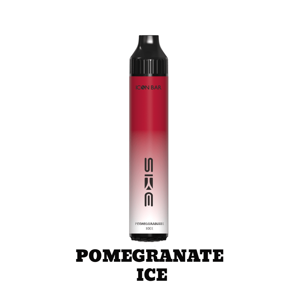 [Disposables] Icon Bar - Pomegranate Ice Disposable Pod Systems Vancouver Toronto Calgary Richmond Montreal Kingsway Winnipeg Quebec Coquitlam Canada Canadian Vapes Shop Free Shipping E-Juice Mods Nic Salt