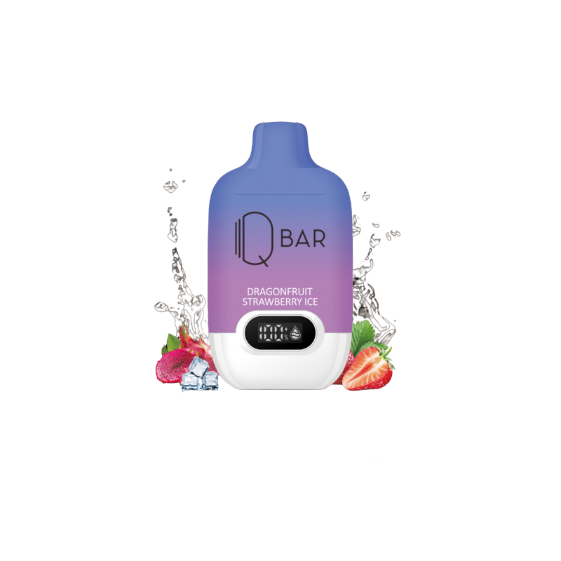 [Disposables] QBAR - Dragonfruit Strawberry Ice Disposable Pod Systems Vancouver Toronto Calgary Richmond Montreal Kingsway Winnipeg Quebec Coquitlam Canada Canadian Vapes Shop Free Shipping E-Juice Mods Nic Salt