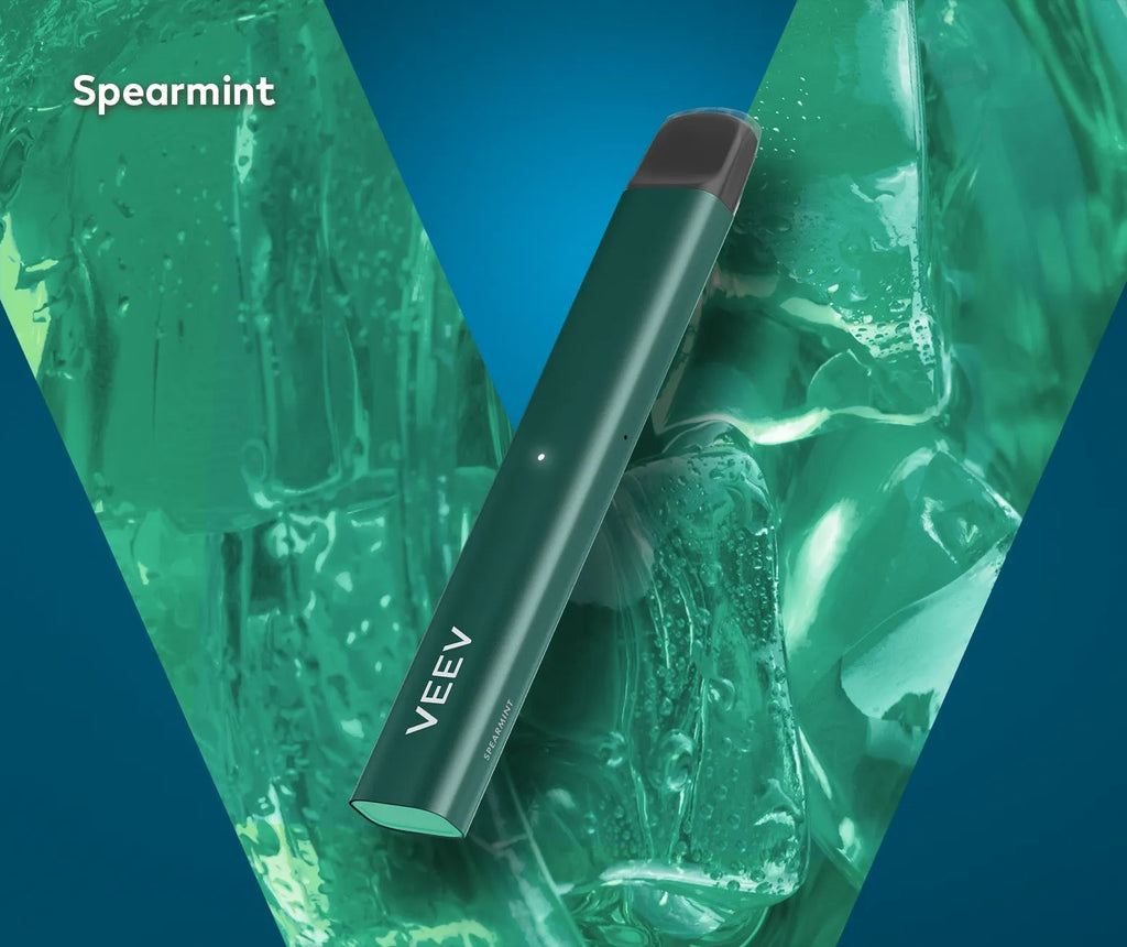 [Disposables] VEEV NOW - Spearmint Disposable Pod Systems Vancouver Toronto Calgary Richmond Montreal Kingsway Winnipeg Quebec Coquitlam Canada Canadian Vapes Shop Free Shipping E-Juice Mods Nic Salt