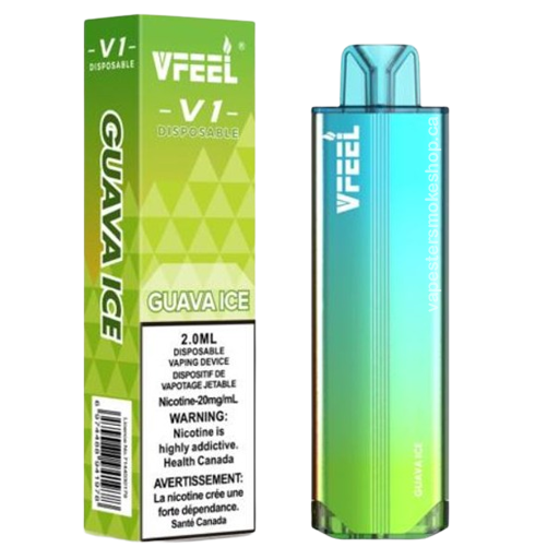 [Disposables] VFEEL V1 - Guava Ice Disposable Pod Systems Vancouver Toronto Calgary Richmond Montreal Kingsway Winnipeg Quebec Coquitlam Canada Canadian Vapes Shop Free Shipping E-Juice Mods Nic Salt