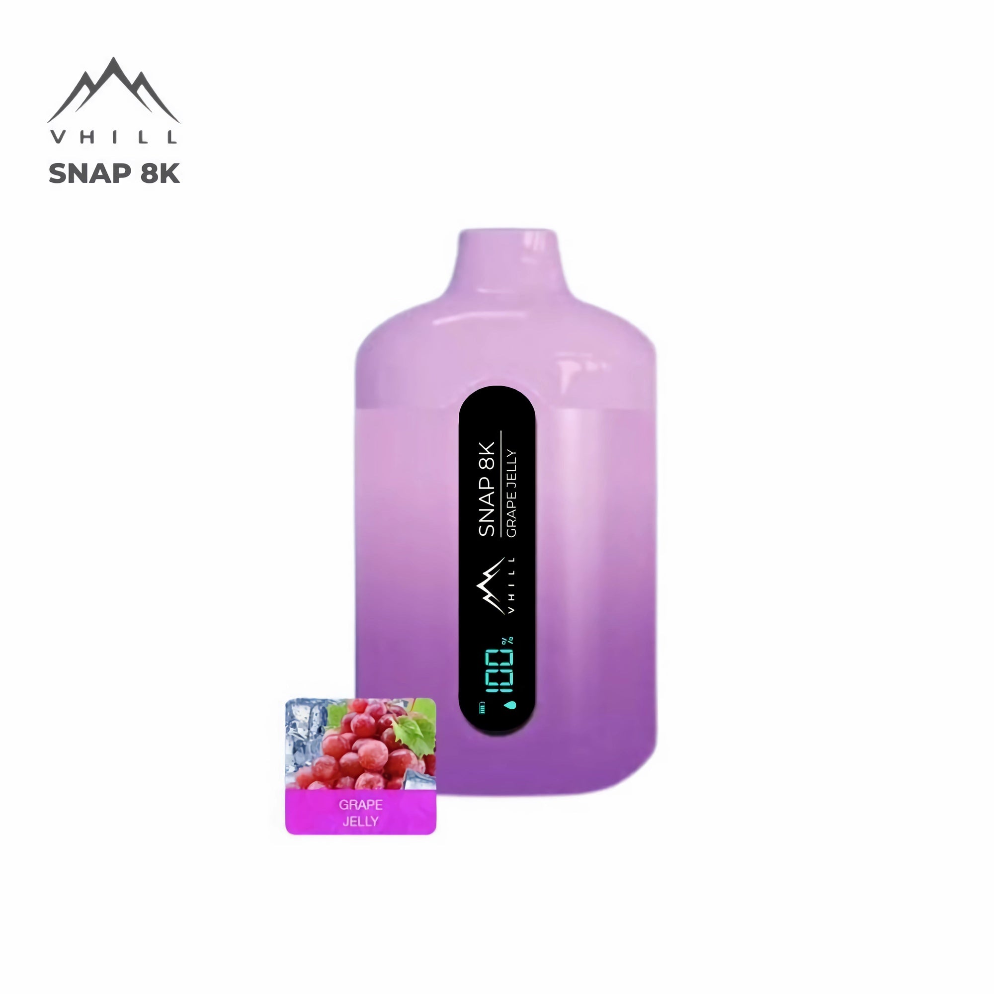 [Disposables] VHILL Snap - Grape Jelly Disposable Pod Systems Vancouver Toronto Calgary Richmond Montreal Kingsway Winnipeg Quebec Coquitlam Canada Canadian Vapes Shop Free Shipping E-Juice Mods Nic Salt