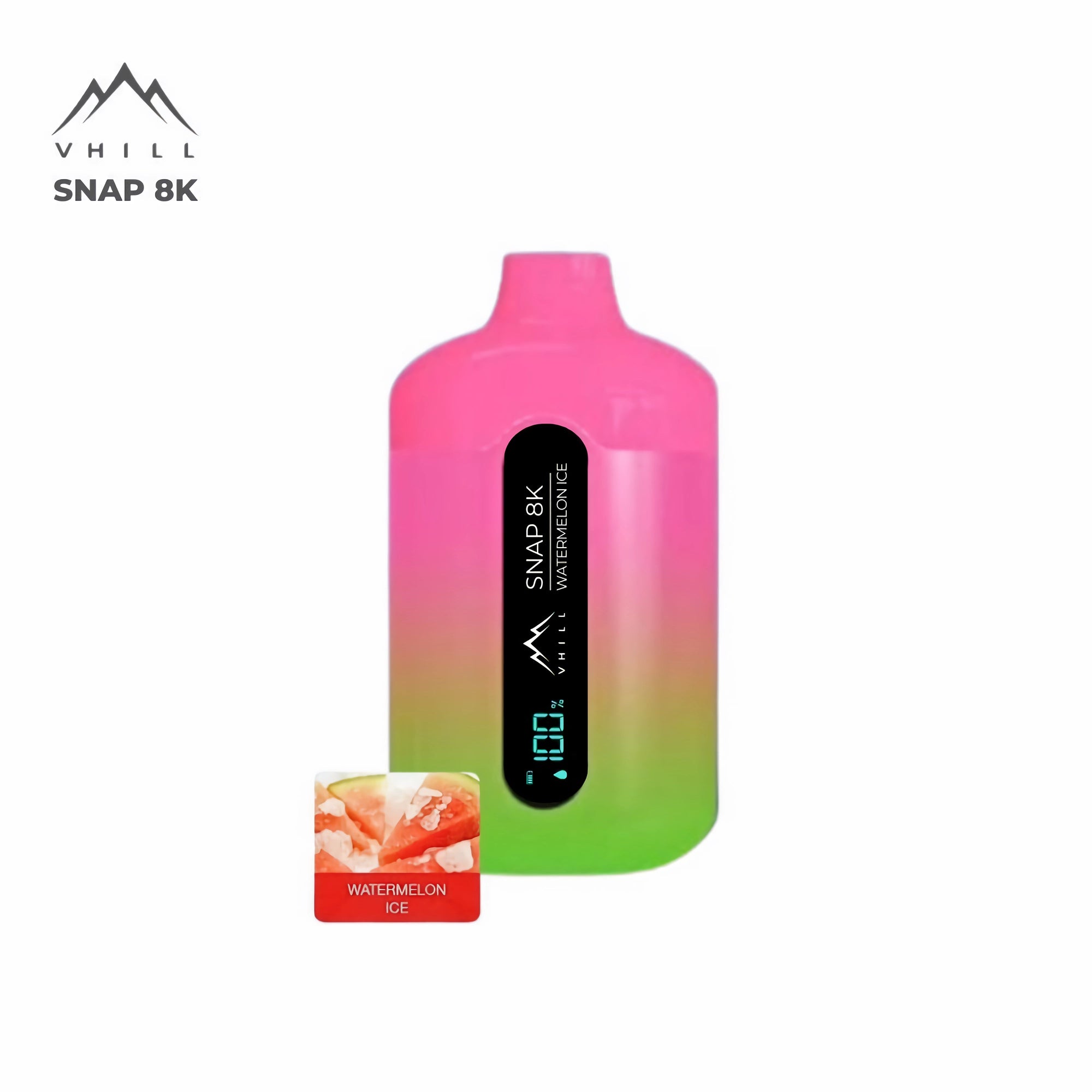 [Disposables] VHILL Snap - Watermelon Ice Disposable Pod Systems Vancouver Toronto Calgary Richmond Montreal Kingsway Winnipeg Quebec Coquitlam Canada Canadian Vapes Shop Free Shipping E-Juice Mods Nic Salt