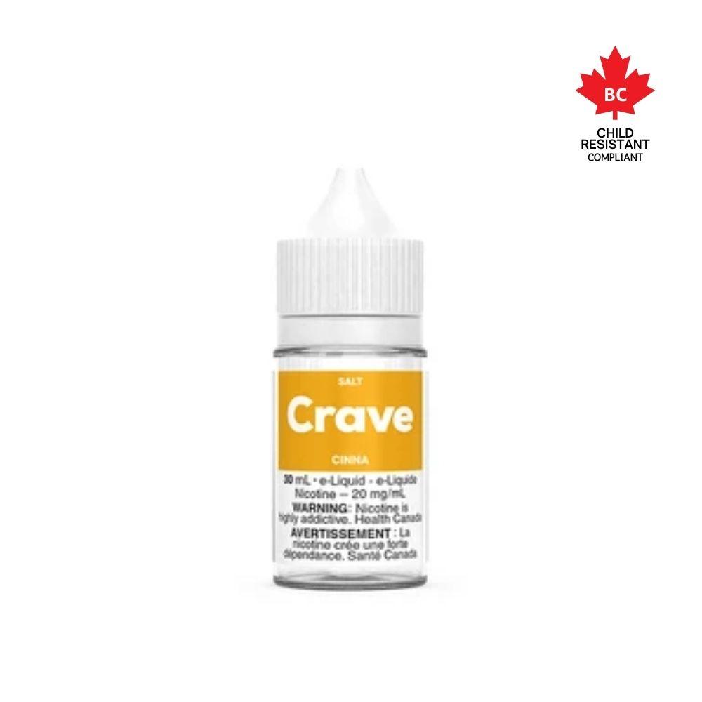 [Nic Salt] Crave - Cinna Swirl 30ml Nic Salt E-Juice Vancouver Toronto Calgary Richmond Montreal Kingsway Winnipeg Quebec Coquitlam Canada Canadian Vapes Shop Free Shipping E-Juice Mods Nic Salt