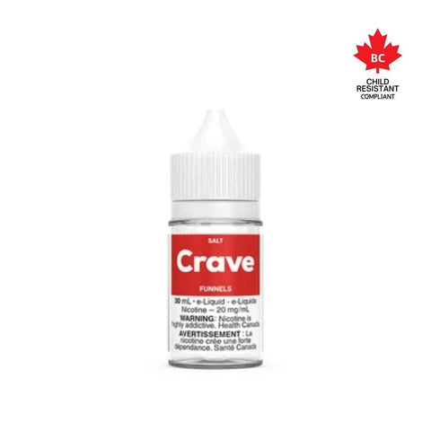 [Nic Salt] Crave - Strawberry (Funnels) 30ml