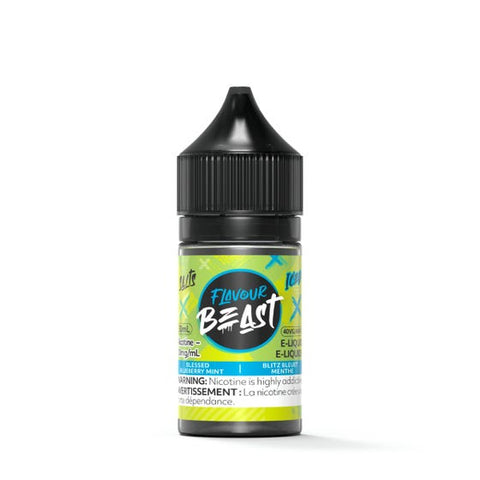 [Nic Salt] Flavour Beast - Blessed Blueberry Mint Iced