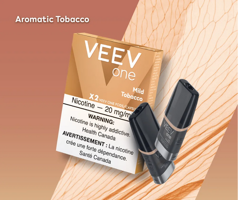 [Vape Pods] VEEV One Pod - Mild Tobacco (2pk)