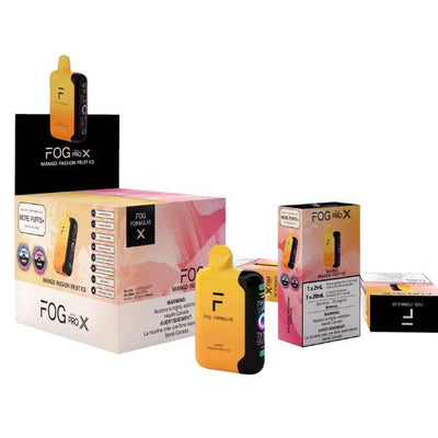 [Disposables] Fog Formulas Pro X – Mango Passion Fruit Ice Disposable Pod Systems