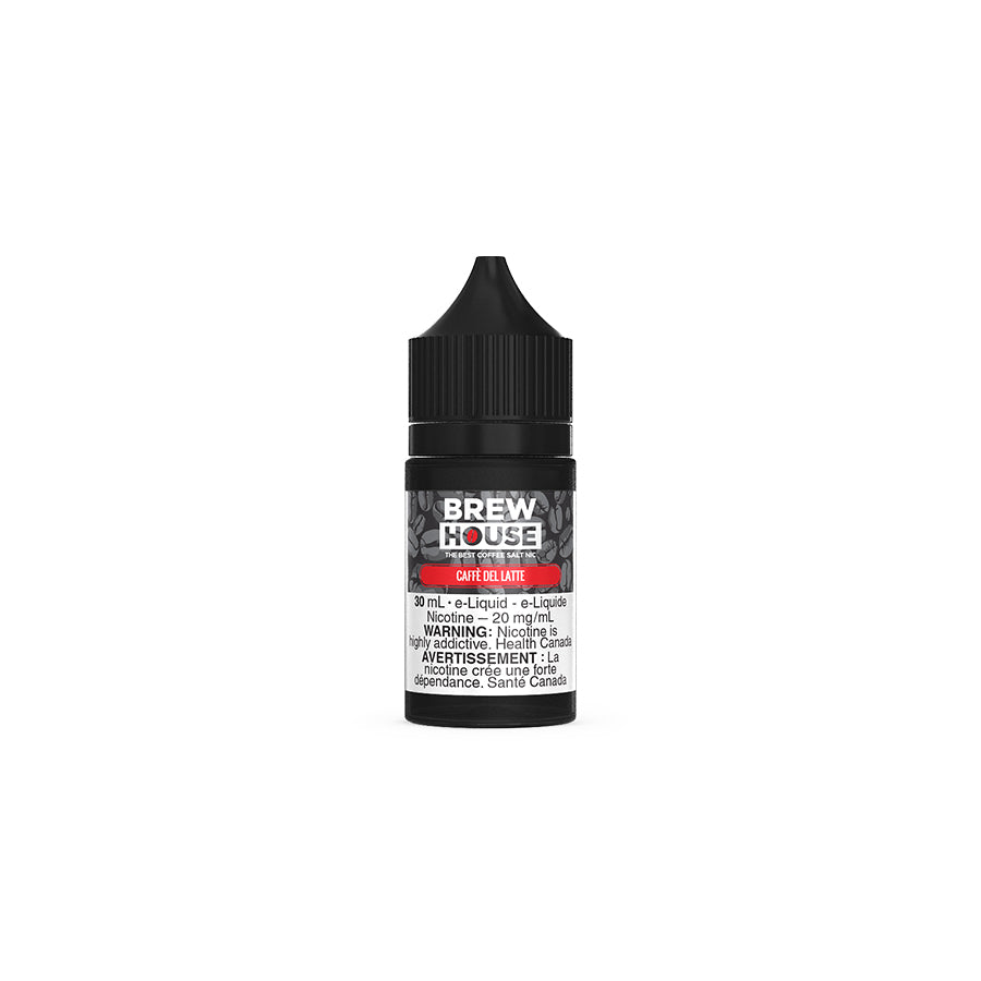 [Nic Salt] Brew House Salt - Caffe Del Latte 30mL Nic Salt E-Juice Vancouver Toronto Calgary Richmond Montreal Kingsway Winnipeg Quebec Coquitlam Canada Canadian Vapes Shop Free Shipping E-Juice Mods Nic Salt