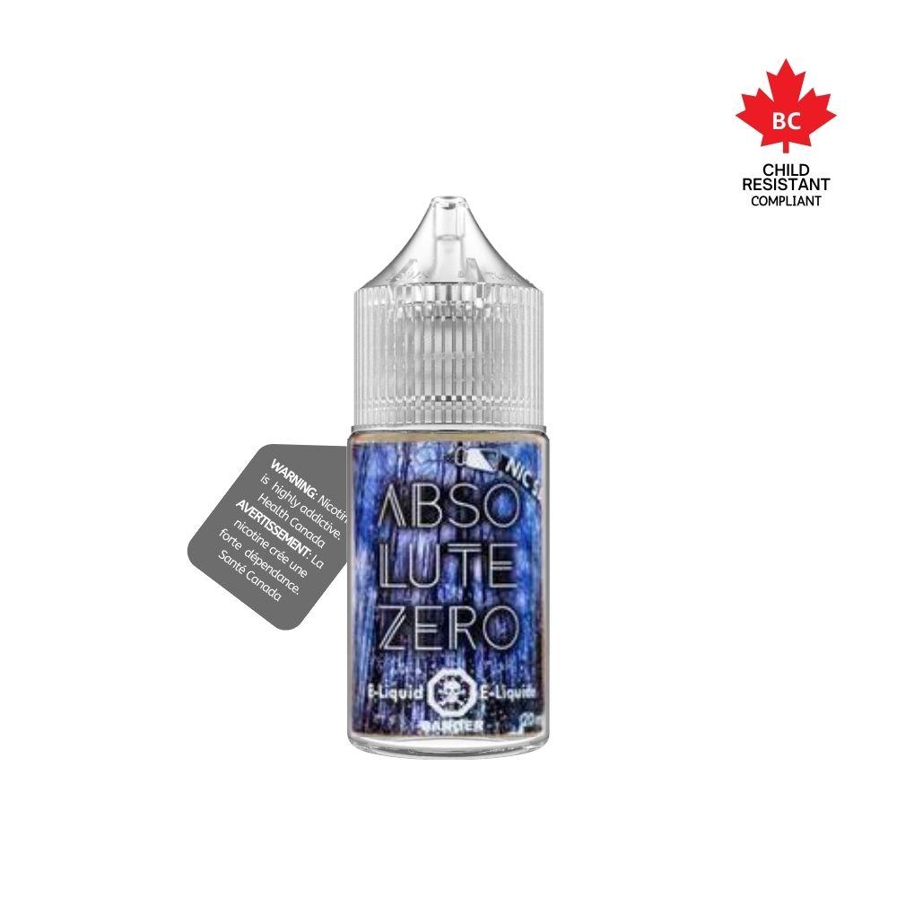 [Nic Salt] Clouds - Absolute Zero 30ml Nic Salt E-Juice Vancouver Toronto Calgary Richmond Montreal Kingsway Winnipeg Quebec Coquitlam Canada Canadian Vapes Shop Free Shipping E-Juice Mods Nic Salt