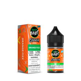 [Nic Salt] Flavour Beast - Chuggin Orange Fizz 30ml Nic Salt E-Juice Vancouver Toronto Calgary Richmond Montreal Kingsway Winnipeg Quebec Coquitlam Canada Canadian Vapes Shop Free Shipping E-Juice Mods Nic Salt