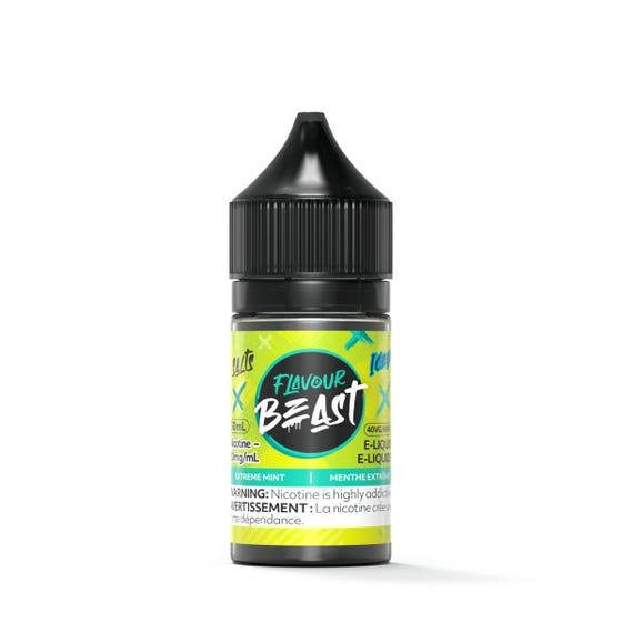 [Nic Salt] Flavour Beast - Extreme Mint Iced 30ml Nic Salt E-Juice Vancouver Toronto Calgary Richmond Montreal Kingsway Winnipeg Quebec Coquitlam Canada Canadian Vapes Shop Free Shipping E-Juice Mods Nic Salt