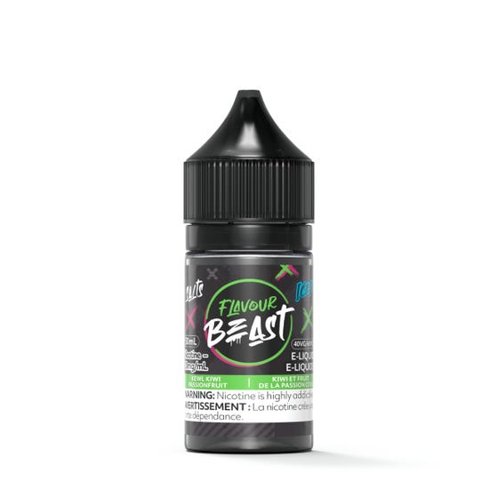 [Nic Salt] Flavour Beast - Kewl Kiwi Passionfruit Iced Nic Salt E-Juice Vancouver Toronto Calgary Richmond Montreal Kingsway Winnipeg Quebec Coquitlam Canada Canadian Vapes Shop Free Shipping E-Juice Mods Nic Salt