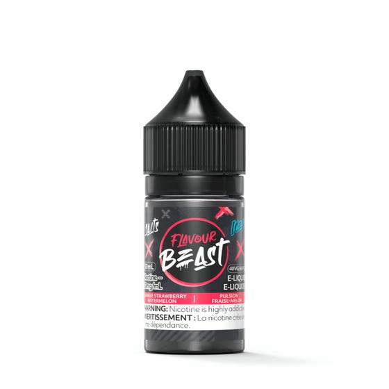 [Nic Salt] Flavour Beast - Savage Strawberry Watermelon Iced 30ml Nic Salt E-Juice Vancouver Toronto Calgary Richmond Montreal Kingsway Winnipeg Quebec Coquitlam Canada Canadian Vapes Shop Free Shipping E-Juice Mods Nic Salt