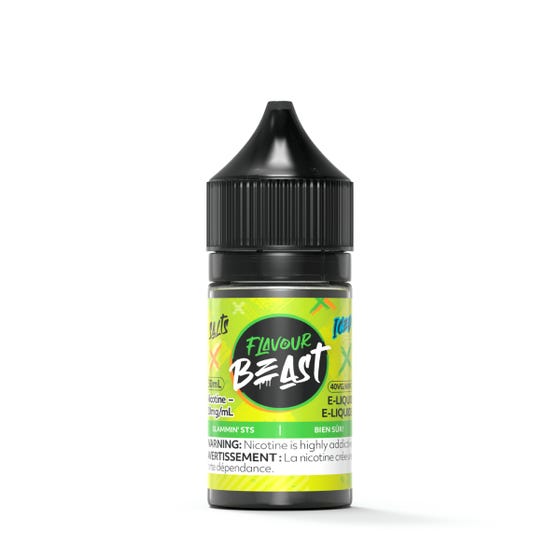 [Nic Salt] Flavour Beast - Slammin' STS Iced 30ml Nic Salt E-Juice Vancouver Toronto Calgary Richmond Montreal Kingsway Winnipeg Quebec Coquitlam Canada Canadian Vapes Shop Free Shipping E-Juice Mods Nic Salt