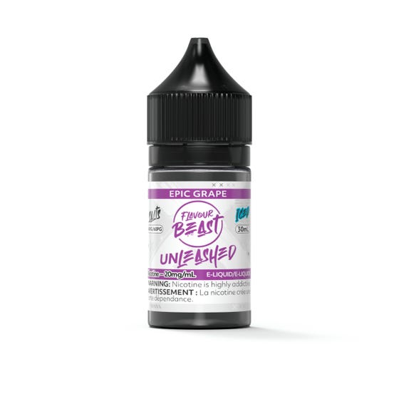 [Nic Salt] Flavour Beast Unleashed - Epic Grape 30ml Nic Salt E-Juice Vancouver Toronto Calgary Richmond Montreal Kingsway Winnipeg Quebec Coquitlam Canada Canadian Vapes Shop Free Shipping E-Juice Mods Nic Salt