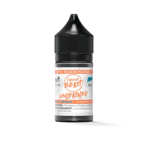 [Nic Salt] Flavour Beast Unleashed - Epic Peach Mango 30ml Nic Salt E-Juice Vancouver Toronto Calgary Richmond Montreal Kingsway Winnipeg Quebec Coquitlam Canada Canadian Vapes Shop Free Shipping E-Juice Mods Nic Salt