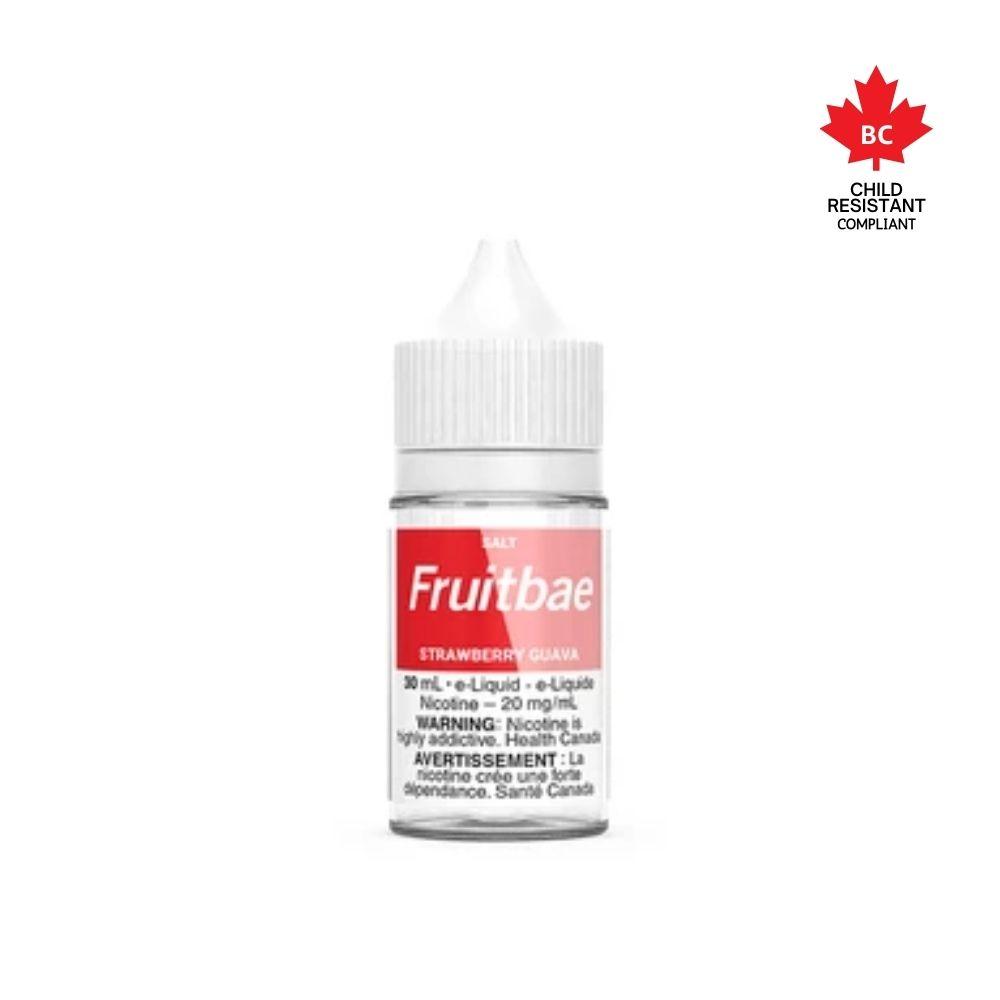 [Nic Salt] Fruitbae Salt - Strawberry Guava 30ml Nic Salt E-Juice Vancouver Toronto Calgary Richmond Montreal Kingsway Winnipeg Quebec Coquitlam Canada Canadian Vapes Shop Free Shipping E-Juice Mods Nic Salt