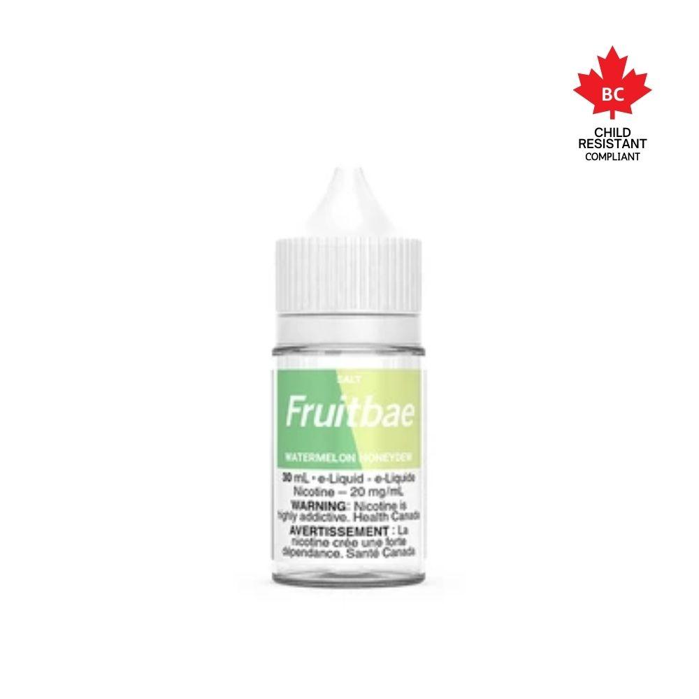 [Nic Salt] Fruitbae Salt - Watermelon Honeydew 30ml Nic Salt E-Juice Vancouver Toronto Calgary Richmond Montreal Kingsway Winnipeg Quebec Coquitlam Canada Canadian Vapes Shop Free Shipping E-Juice Mods Nic Salt