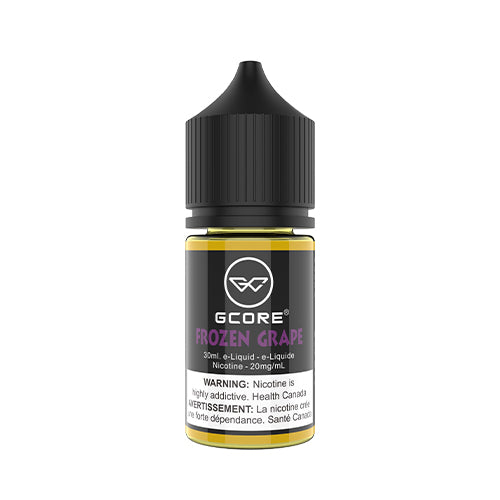 [Nic Salt] GCORE Salt - Frozen Grape 30ml Nic Salt E-Juice Vancouver Toronto Calgary Richmond Montreal Kingsway Winnipeg Quebec Coquitlam Canada Canadian Vapes Shop Free Shipping E-Juice Mods Nic Salt