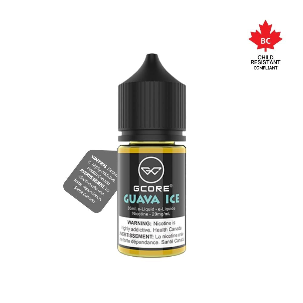 [Nic Salt] GCORE Salt - Guava Ice 30ml Nic Salt E-Juice Vancouver Toronto Calgary Richmond Montreal Kingsway Winnipeg Quebec Coquitlam Canada Canadian Vapes Shop Free Shipping E-Juice Mods Nic Salt