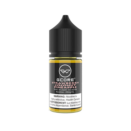 [Nic Salt] GCORE Salt - Strawberry Coconut Pineapple 30ml Nic Salt E-Juice Vancouver Toronto Calgary Richmond Montreal Kingsway Winnipeg Quebec Coquitlam Canada Canadian Vapes Shop Free Shipping E-Juice Mods Nic Salt