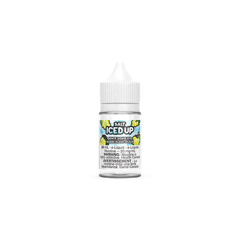 [Nic Salt] Iced Up Salt - White Grape Ice 30ml Nic Salt E-Juice Vancouver Toronto Calgary Richmond Montreal Kingsway Winnipeg Quebec Coquitlam Canada Canadian Vapes Shop Free Shipping E-Juice Mods Nic Salt
