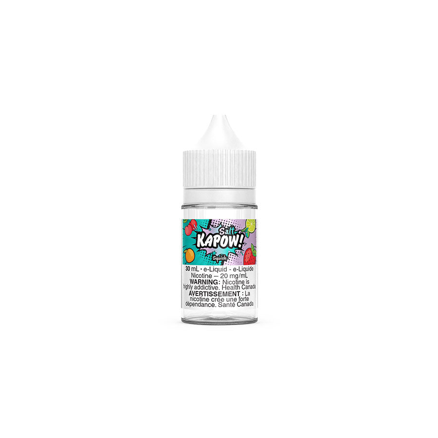 [Nic Salt] Kapow Salt - Squish 30mL Nic Salt E-Juice Vancouver Toronto Calgary Richmond Montreal Kingsway Winnipeg Quebec Coquitlam Canada Canadian Vapes Shop Free Shipping E-Juice Mods Nic Salt