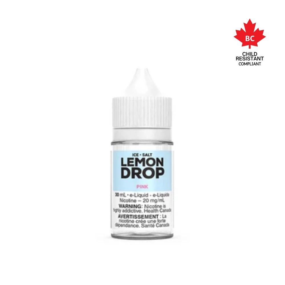 [Nic Salt] Lemon Drop Ice Salt - Pink 30ml Nic Salt E-Juice Vancouver Toronto Calgary Richmond Montreal Kingsway Winnipeg Quebec Coquitlam Canada Canadian Vapes Shop Free Shipping E-Juice Mods Nic Salt
