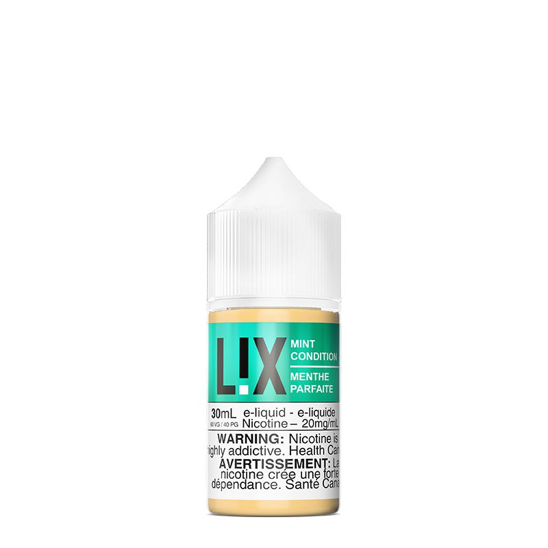intense menthol vape liquid LIX - Mint Condition 30mL