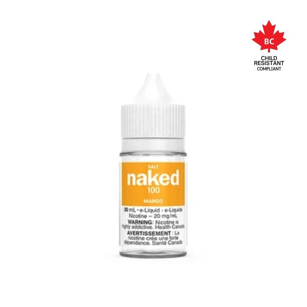 [Nic Salt] Naked 100 Salt - Mango (Amazing Mango) 30ml Nic Salt E-Juice Vancouver Toronto Calgary Richmond Montreal Kingsway Winnipeg Quebec Coquitlam Canada Canadian Vapes Shop Free Shipping E-Juice Mods Nic Salt