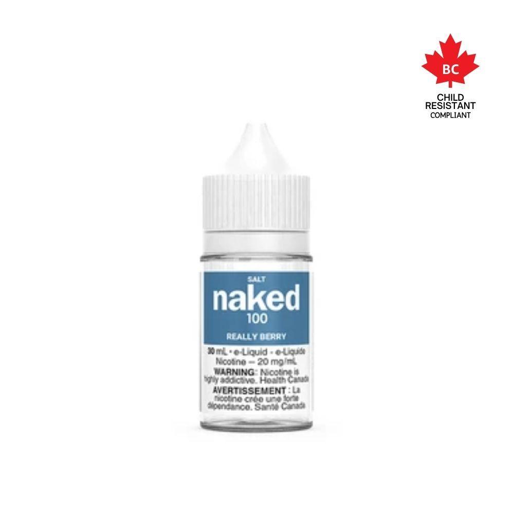 [Nic Salt] Naked 100 Salt - Really Berry 30ml Nic Salt E-Juice Vancouver Toronto Calgary Richmond Montreal Kingsway Winnipeg Quebec Coquitlam Canada Canadian Vapes Shop Free Shipping E-Juice Mods Nic Salt