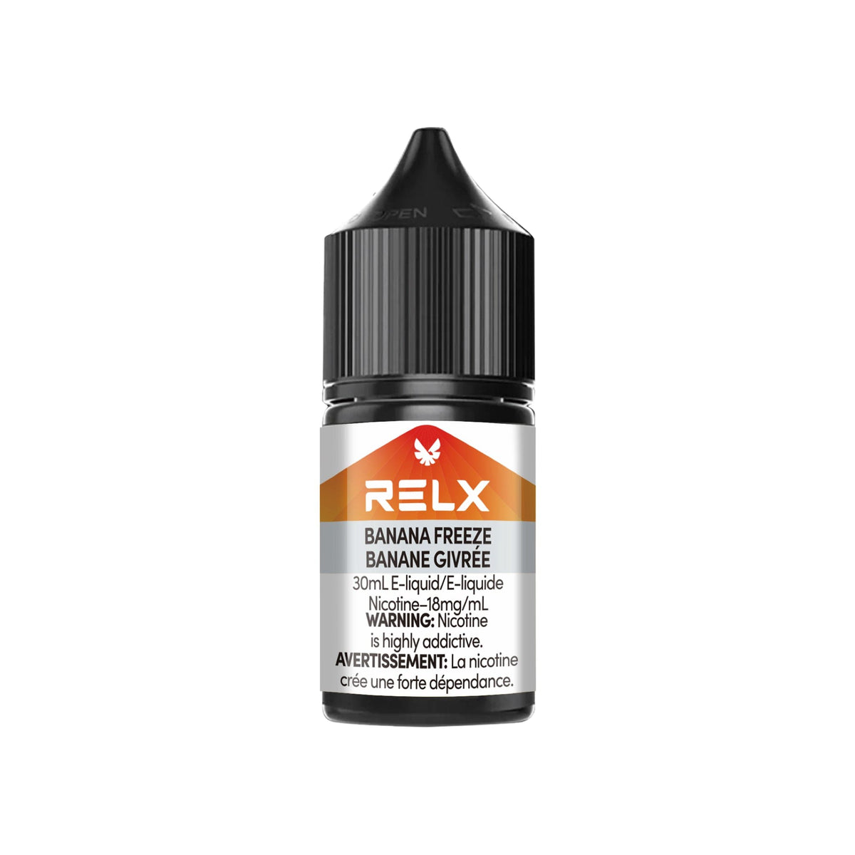 [Nic Salt] RELX Salt - Banana Freeze 30ml Nic Salt E-Juice Vancouver Toronto Calgary Richmond Montreal Kingsway Winnipeg Quebec Coquitlam Canada Canadian Vapes Shop Free Shipping E-Juice Mods Nic Salt