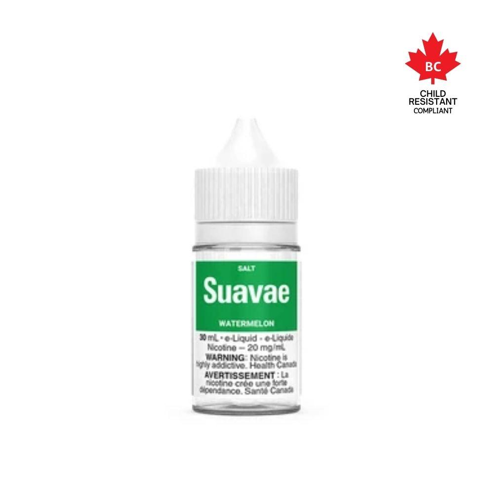 [Nic Salt] Suavae - Watermelon 30ml Nic Salt E-Juice Vancouver Toronto Calgary Richmond Montreal Kingsway Winnipeg Quebec Coquitlam Canada Canadian Vapes Shop Free Shipping E-Juice Mods Nic Salt