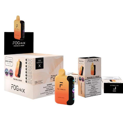 [Disposables] Fog Formulas Pro X – Peaches & Cream Disposable Pod Systems