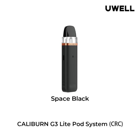 Uwell Caliburn G3 Lite AIO Starter Kit (CRC) AIO Pod Systems Vancouver Toronto Calgary Richmond Montreal Kingsway Winnipeg Quebec Coquitlam Canada Canadian Vapes Shop Free Shipping E-Juice Mods Nic Salt