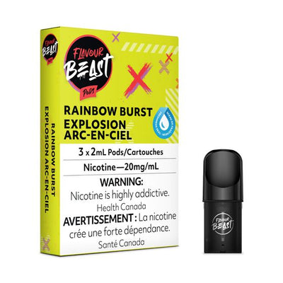 Flavour Beast - Flippin' Fruit Flash (Rainbow Burst) (3pk) | $13.97 Flavour Beast - Flippin' Fruit Flash (Rainbow Burst) (3pk) | $13.97