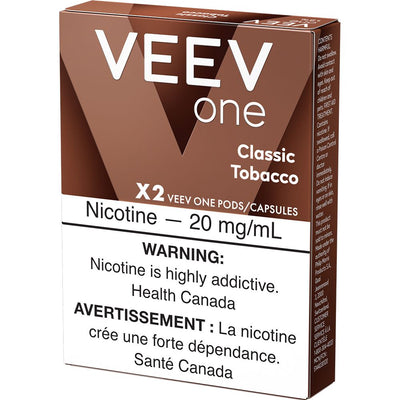VEEV One Pod - Classic Tobacco (2pk) | $8.99 VEEV One Pod - Classic Tobacco (2pk) | $8.99