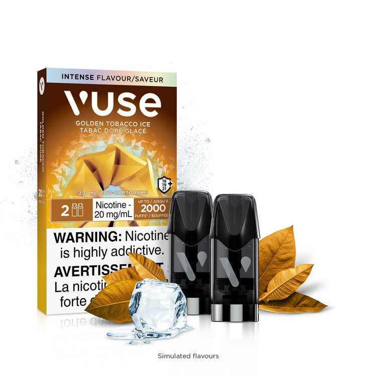 VUSE ePod - Golden Tobacco Ice (2pk) | $17.99 VUSE ePod - Golden Tobacco Ice (2pk) | $17.99