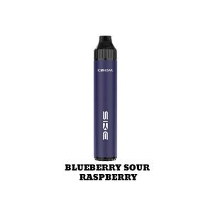 [Disposables] Icon Bar - Blueberry Sour Raspberry Disposable Pod Systems Vancouver Toronto Calgary Richmond Montreal Kingsway Winnipeg Quebec Coquitlam Canada Canadian Vapes Shop Free Shipping E-Juice Mods Nic Salt