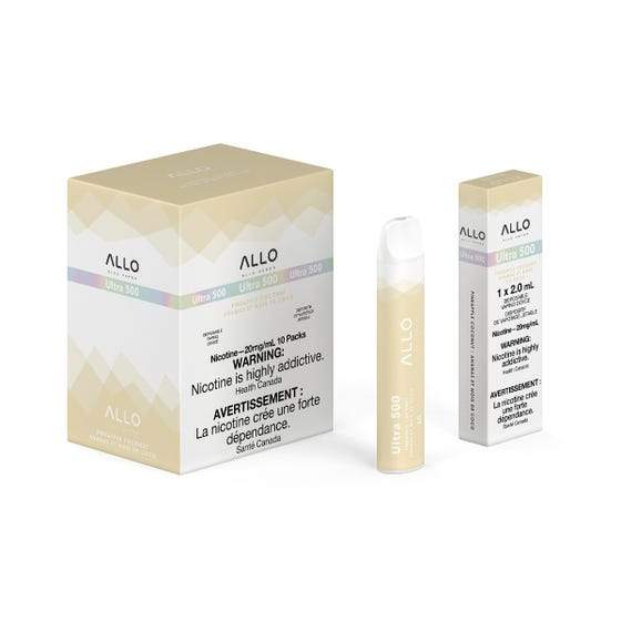 [Disposables] - ALLO Ultra 500 Pineapple Coconut Disposable Pod Systems Vancouver Toronto Calgary Richmond Montreal Kingsway Winnipeg Quebec Coquitlam Canada Canadian Vapes Shop Free Shipping E-Juice Mods Nic Salt
