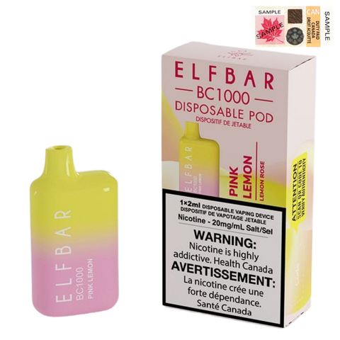 [Disposables] ELF Bar BC1000 - Pink Lemon