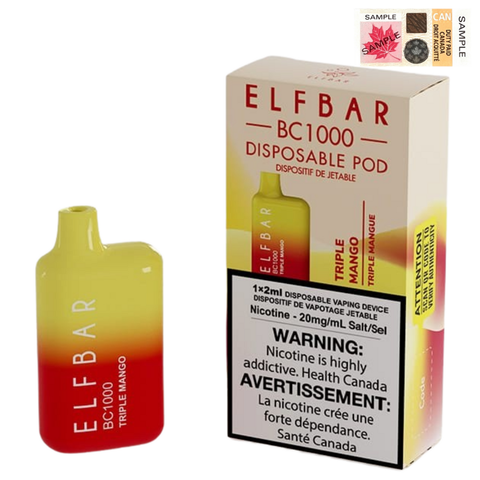 [Disposables] ELF Bar BC1000 - Triple Mango