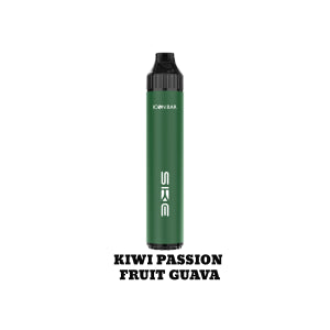 [Disposables] Icon Bar - Kiwi Passionfruit Guava Disposable Pod Systems Vancouver Toronto Calgary Richmond Montreal Kingsway Winnipeg Quebec Coquitlam Canada Canadian Vapes Shop Free Shipping E-Juice Mods Nic Salt