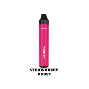 [Disposables] Icon Bar - Strawberry Burst Disposable Pod Systems Vancouver Toronto Calgary Richmond Montreal Kingsway Winnipeg Quebec Coquitlam Canada Canadian Vapes Shop Free Shipping E-Juice Mods Nic Salt