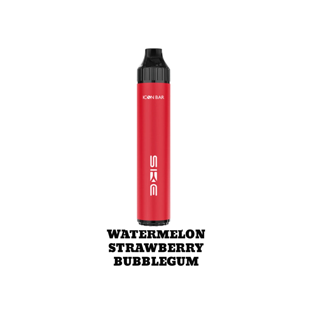 [Disposables] Icon Bar - Watermelon Strawberry BBG Disposable Pod Systems Vancouver Toronto Calgary Richmond Montreal Kingsway Winnipeg Quebec Coquitlam Canada Canadian Vapes Shop Free Shipping E-Juice Mods Nic Salt