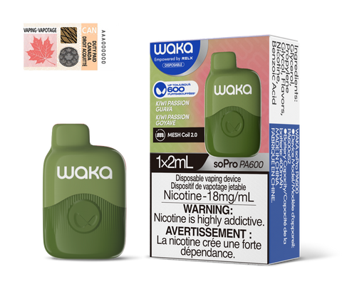 [Disposables] WAKA SoPro PA600 - Kiwi Passion Guava